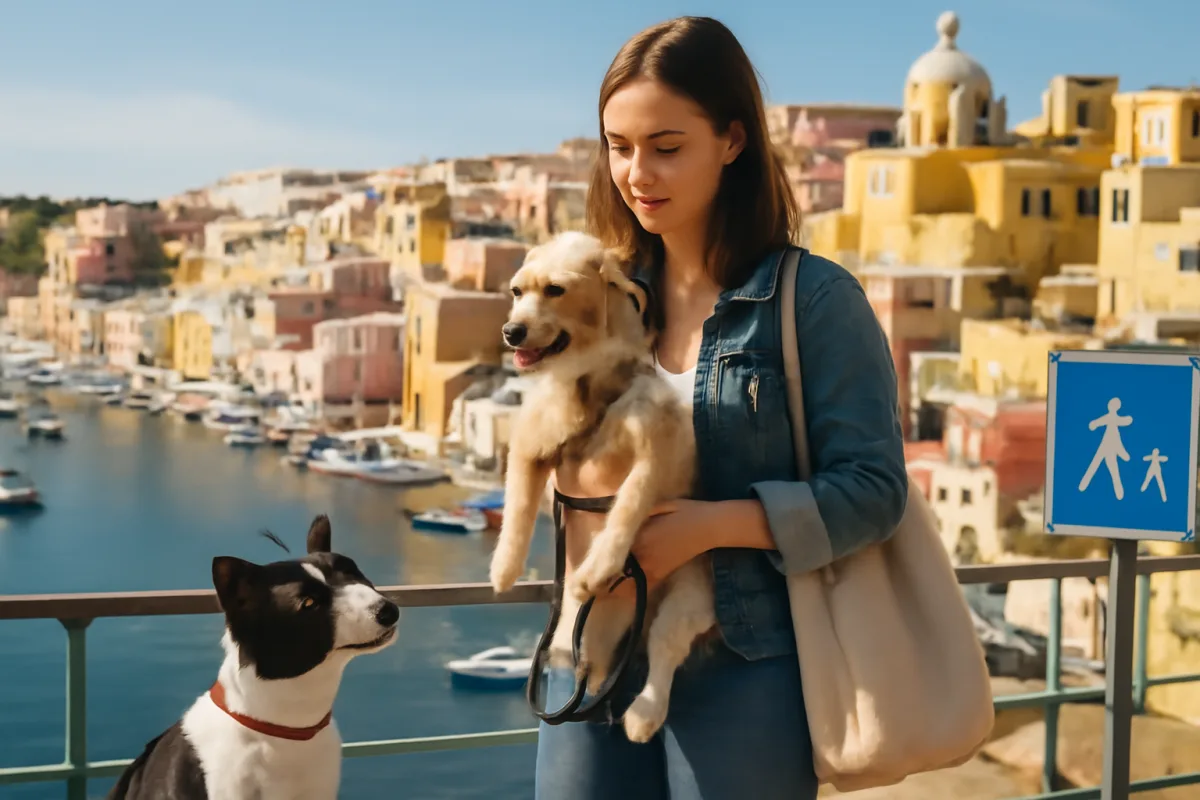 Visitare Procida con animali domestici: il regolamento e i servizi che fanno la differenza